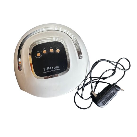 123. Sun T6 Max Super UV Gel Nail Lamp – Fast Curing LED Dryer for Gel Polish - Picture 1 of 1